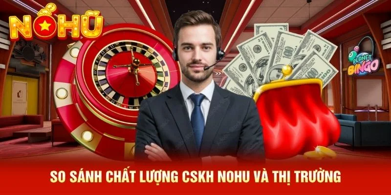 So sánh chất lượng CSKH NOHU và thị trường So sánh chất lượng CSKH NOHU và thị trường